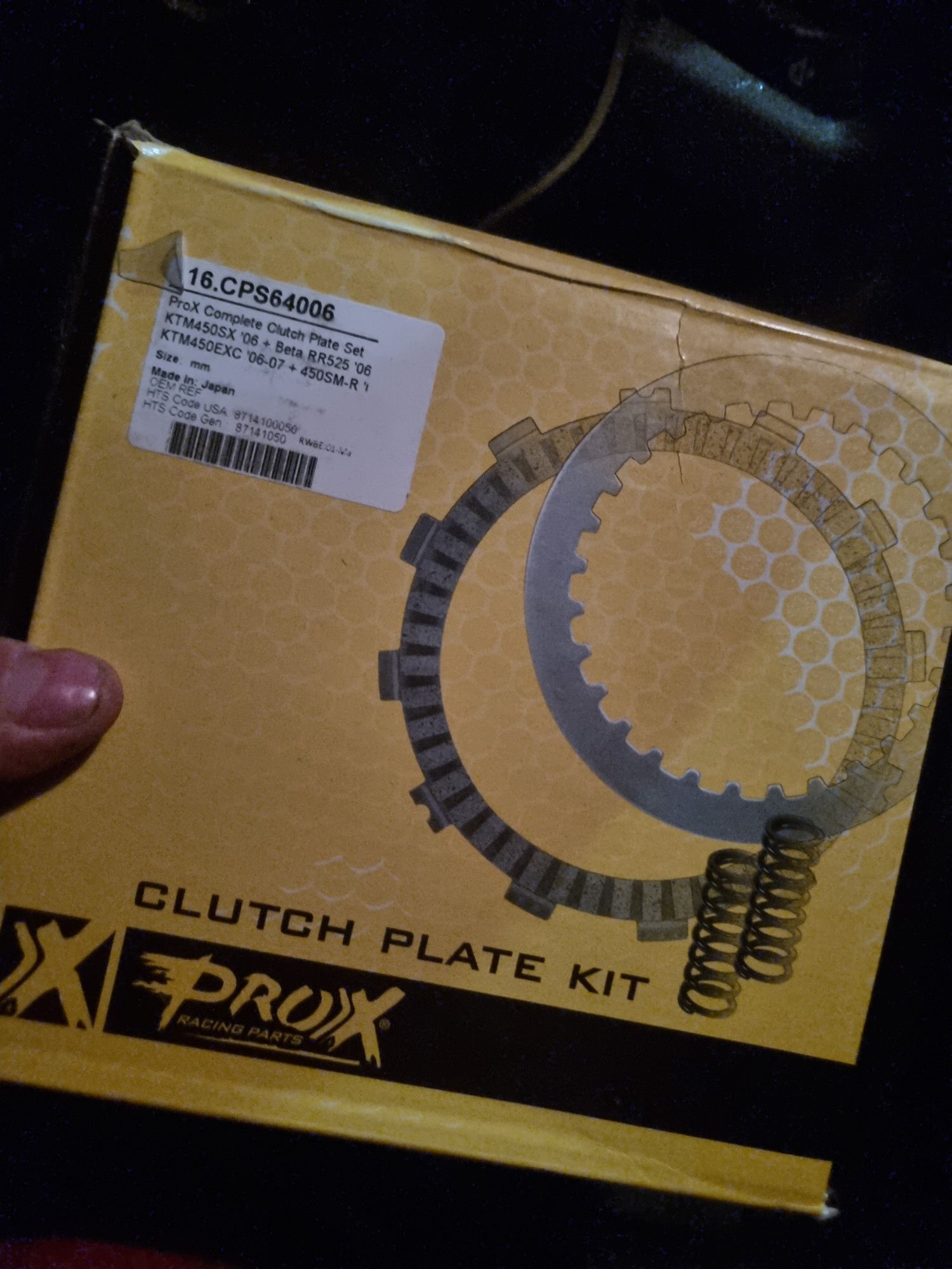 Vand ktm 525 exc 2007 DEFECT