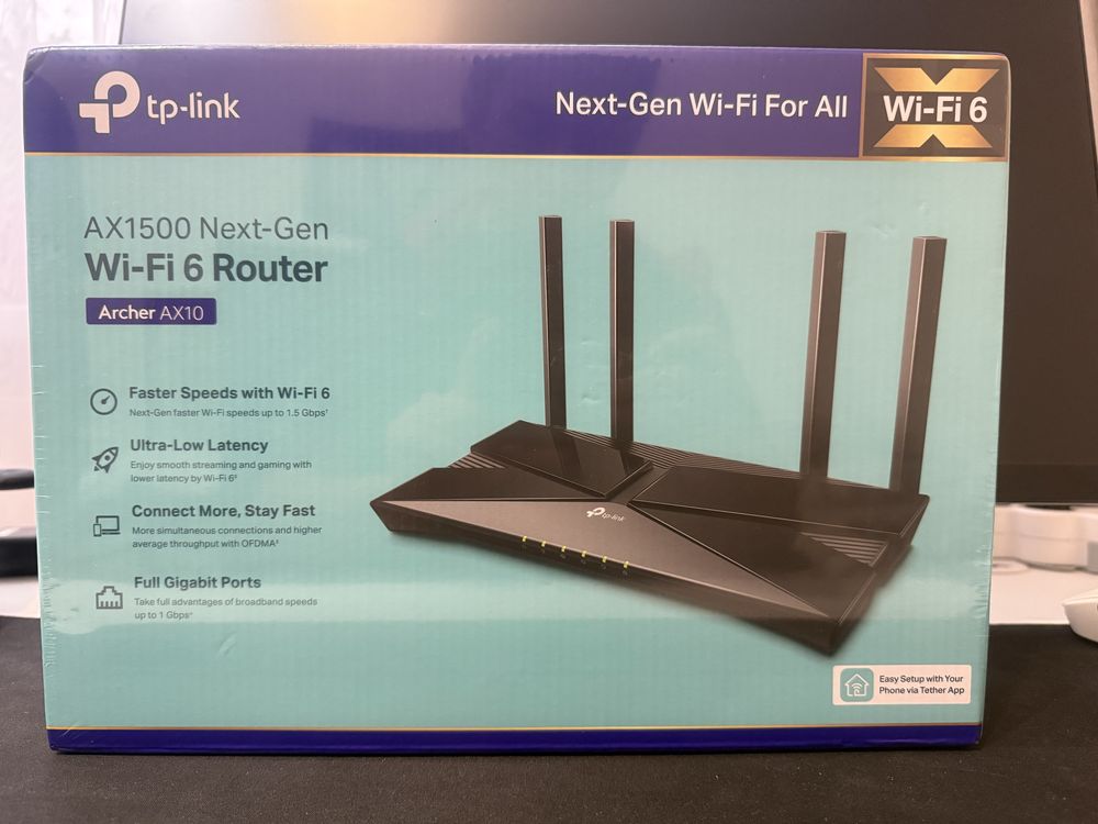Продам Wi-Fi 6 роутер TP-Link Archer AX10 | Новый роутер в упаковке