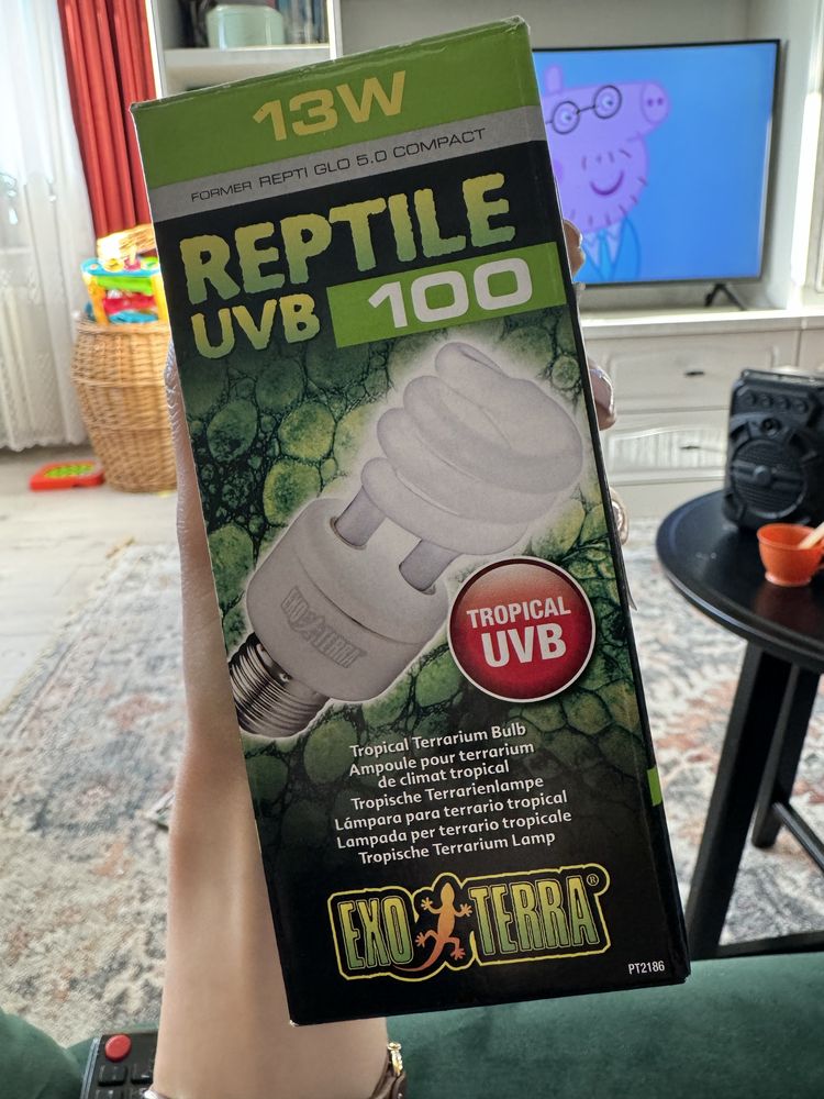 Bec Exo Terra Reptile UVB 100, 13 W