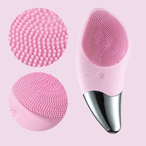 НЕМСКИ Ултразвукова масажна четка за почист – Fasial brush + ЛЕД ФЕНЕР