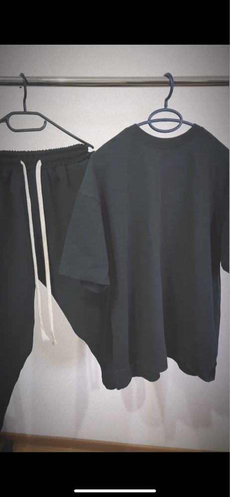 Compleu de toamna iarna cu tricou si pantaloni lungi tip rick