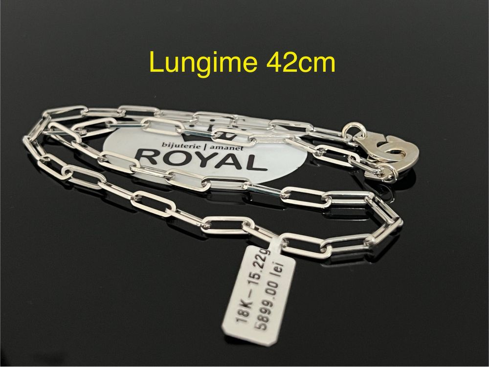 Bijuteria Royal CB : Colier damă aur 18K 15,22gr 42cm lungime