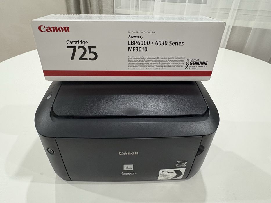 Принтер Canon LBP 6020 в идеале с картридждем в подарок