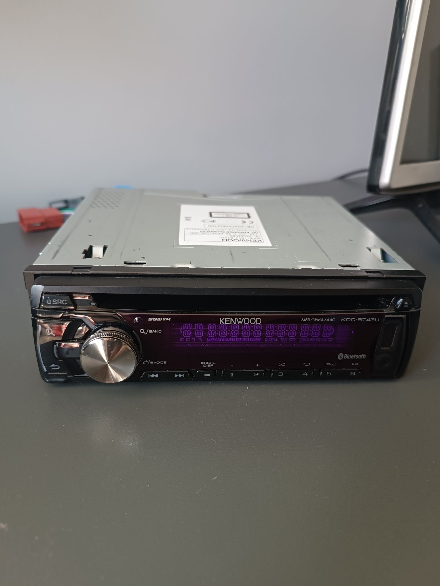 Радио Kenwood KDC-BT43U Bluetooth/CD/Aux/USB