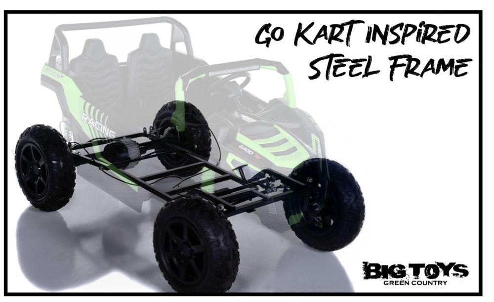 Mașină electrică copii UTV XXL 24V, cu două locuri, motor de 350W