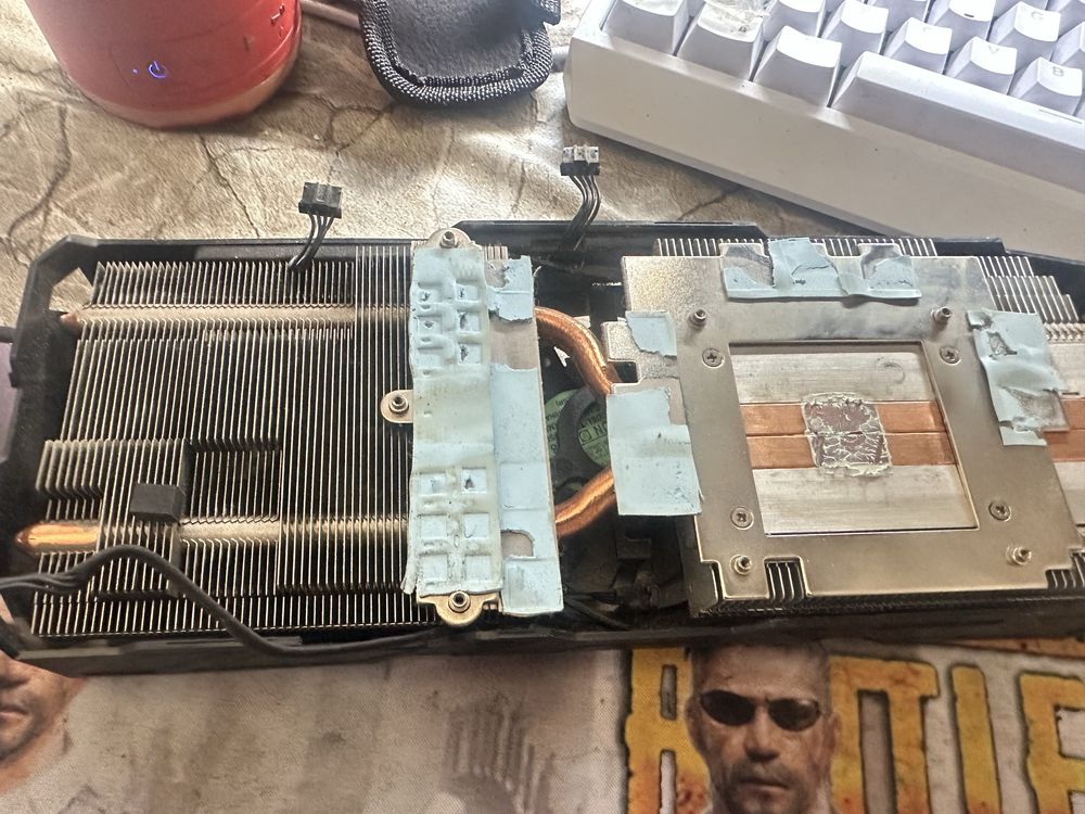 Gtx 1070 gygabyte 8gb (неразличима от нова)