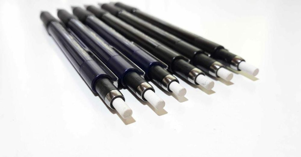 Lot 6 creioane faber castell 1345 si 1347 de 0.5 mm si 0.7 mm