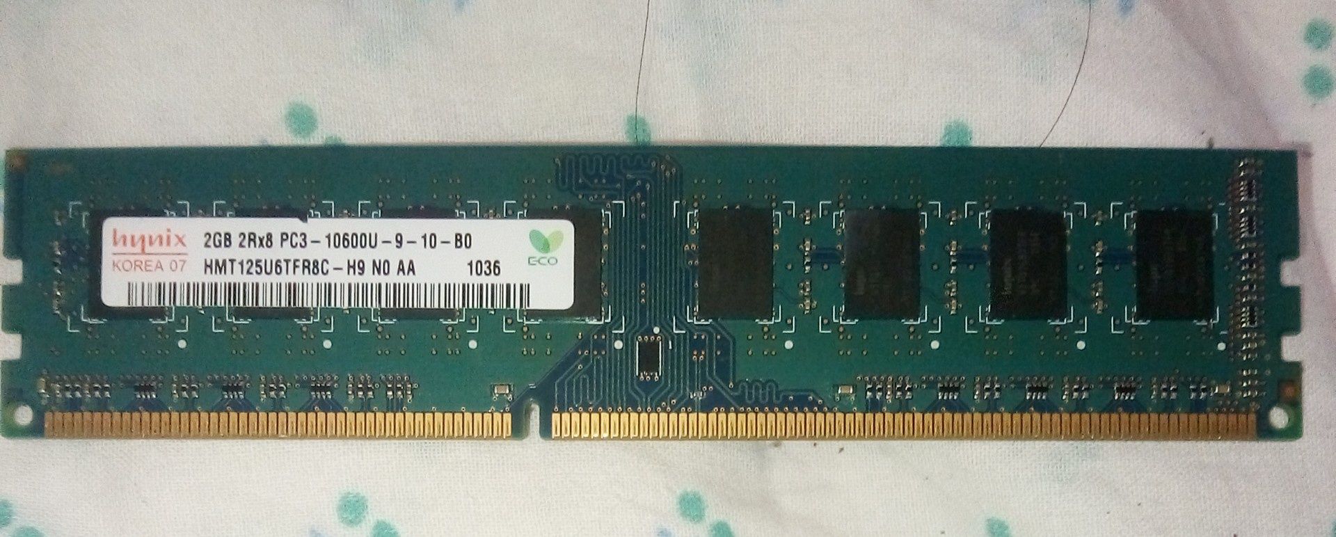 Озу ddr3 2 гигабайта 500тг