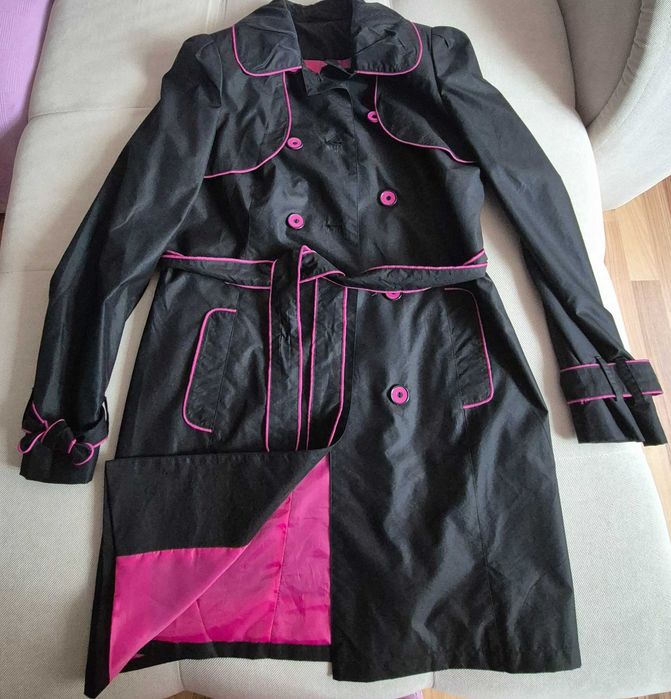 Trenci negru elegant