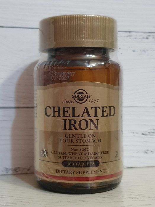"Chelated iron" от Solgar