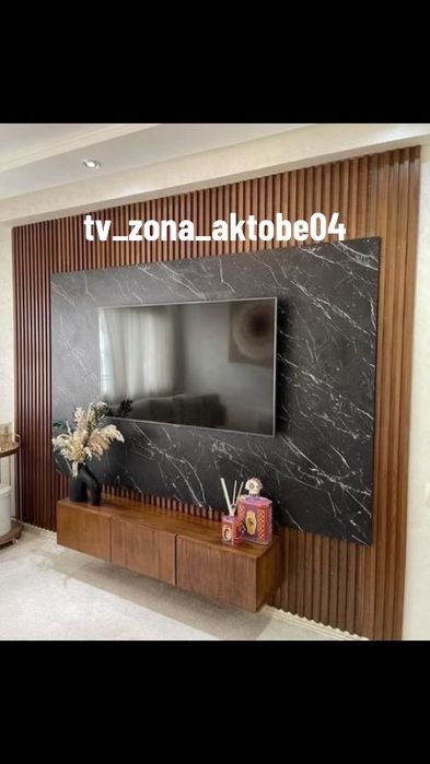 Тв зона в гостиной