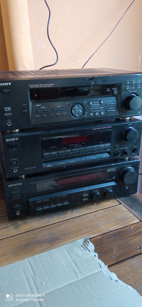 Ресивери Sony  Kenwood ,Denon DRA 550  ,Усилвател Sony F417