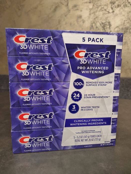 Pasta dinti Crest 3D pro advanced whitening