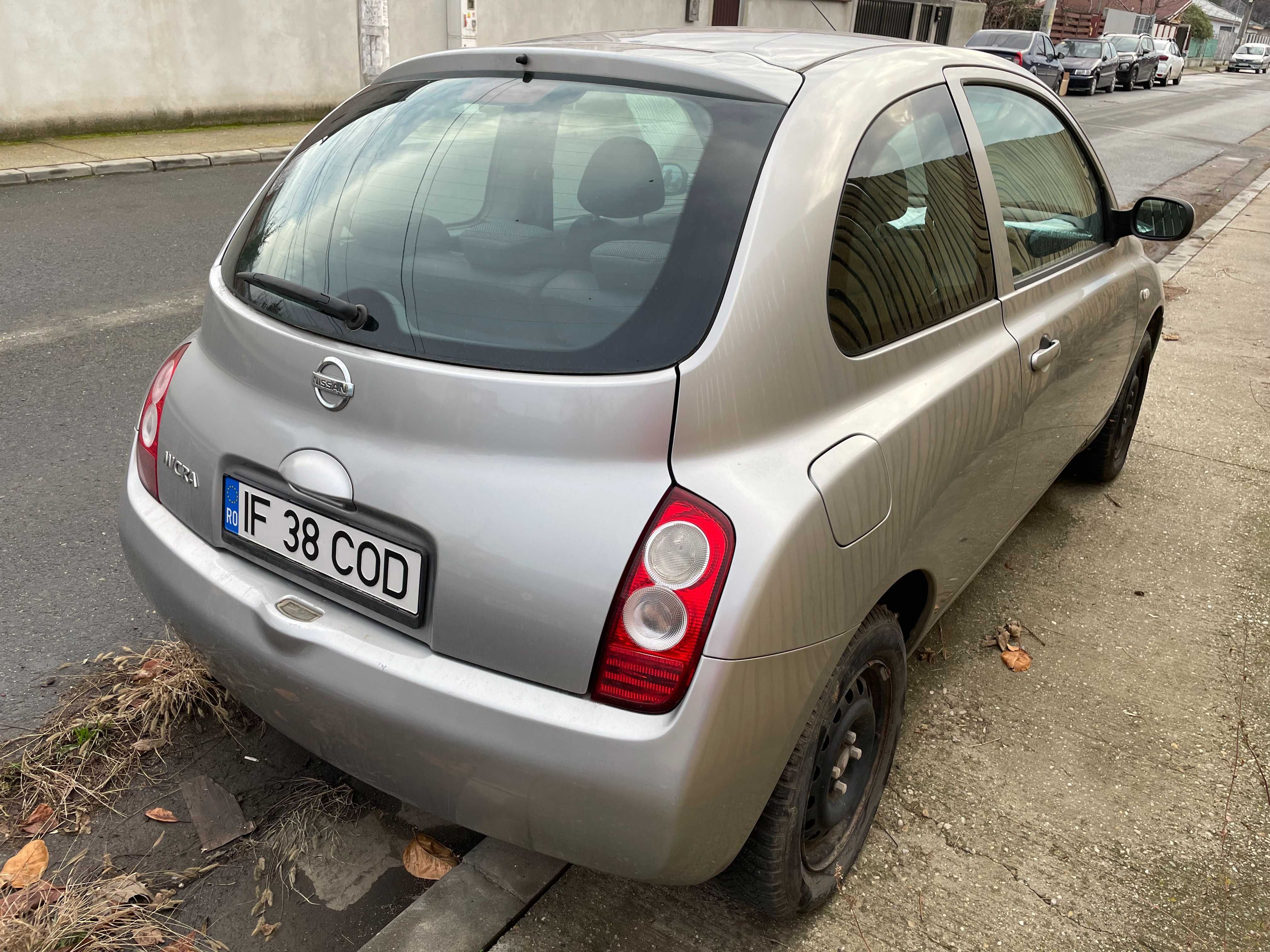 Vand Nissan Micra 2005, 1.2cc 80CP, 3 usi, inmatriculat