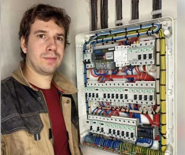 Услуги электрика недорого.Электромонтаж Монтаж и замена кабеля.