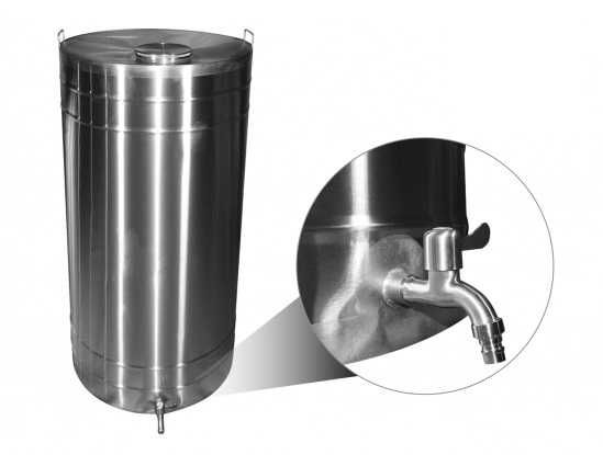 Butoi inox 30 50 60 80 100 150 180 200 300 350  litri