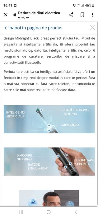 Periuta de dinti electrica Oral B GeniusX