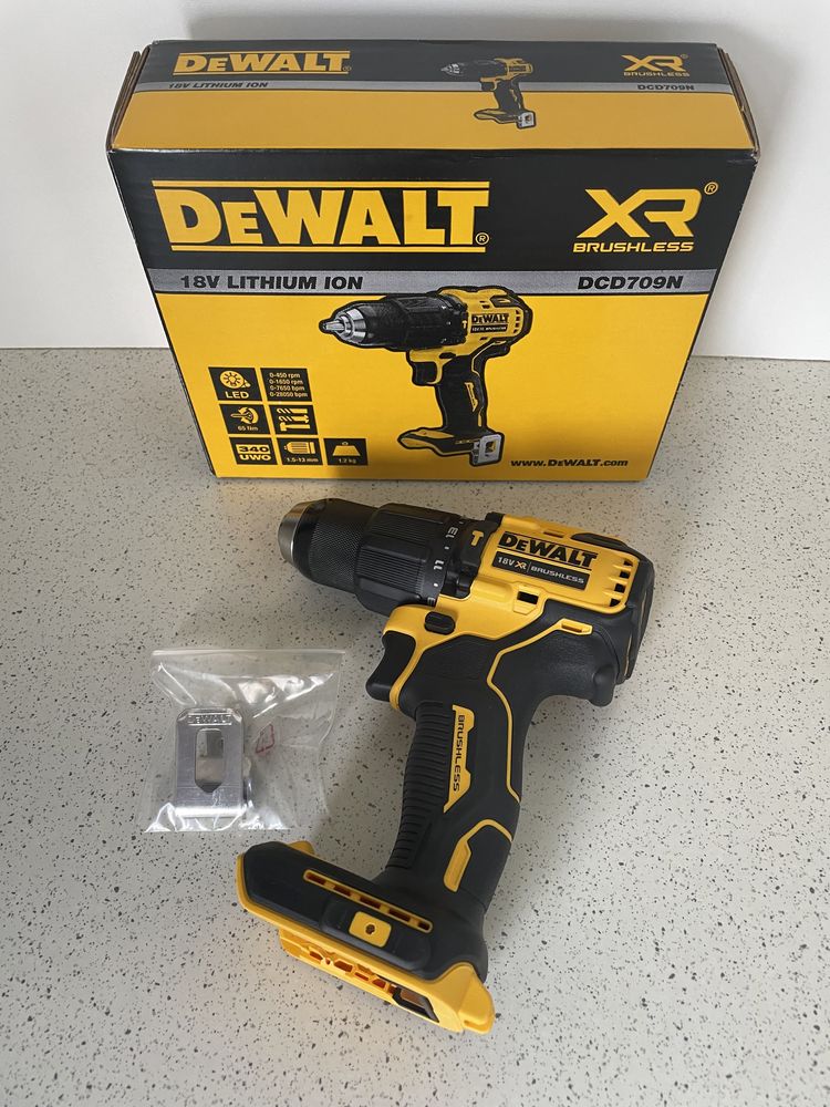 DeWALT DCD 709 XR.  Filetanta / Masina de Gaurit Original Nou !