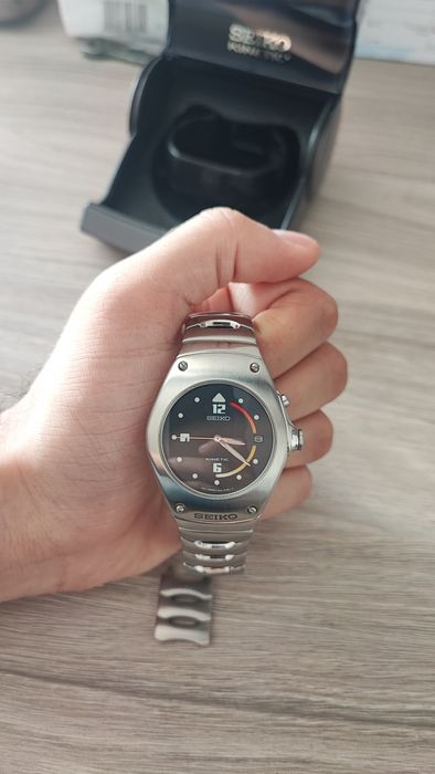 Seiko Kinetic Arctura Chronograph Jorg Hysek 1997