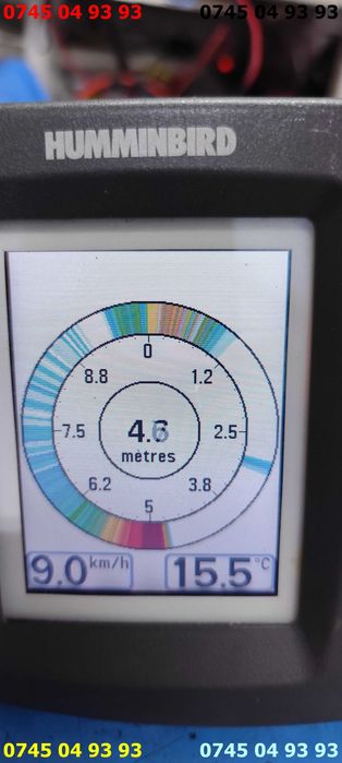 sonar HUMMINBIRD 383CX perefect functional  vinde ca in poze fara fire