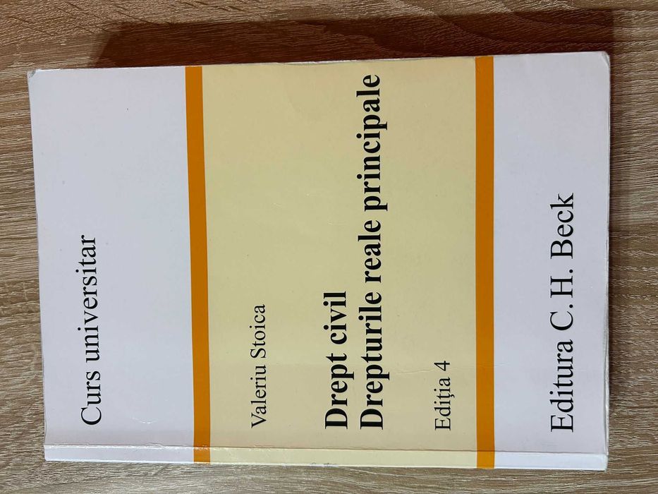 Carte drept civil - drepturile reale