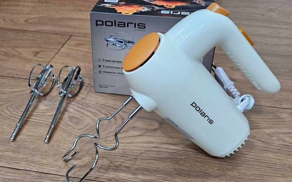 Новый Миксер Polaris PHM 7019 бежевый 700 Ватт