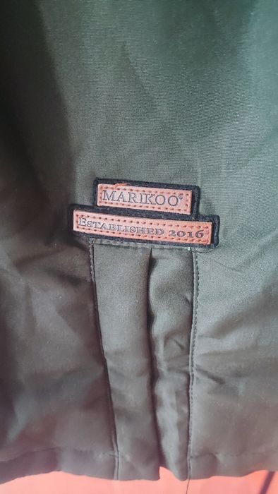 MARIKOO дамска парка ,цвят зелен