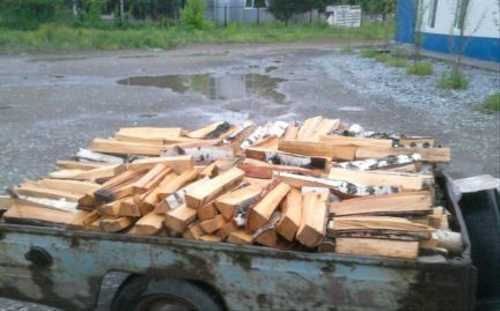 Продам дрова леккавой прицеп