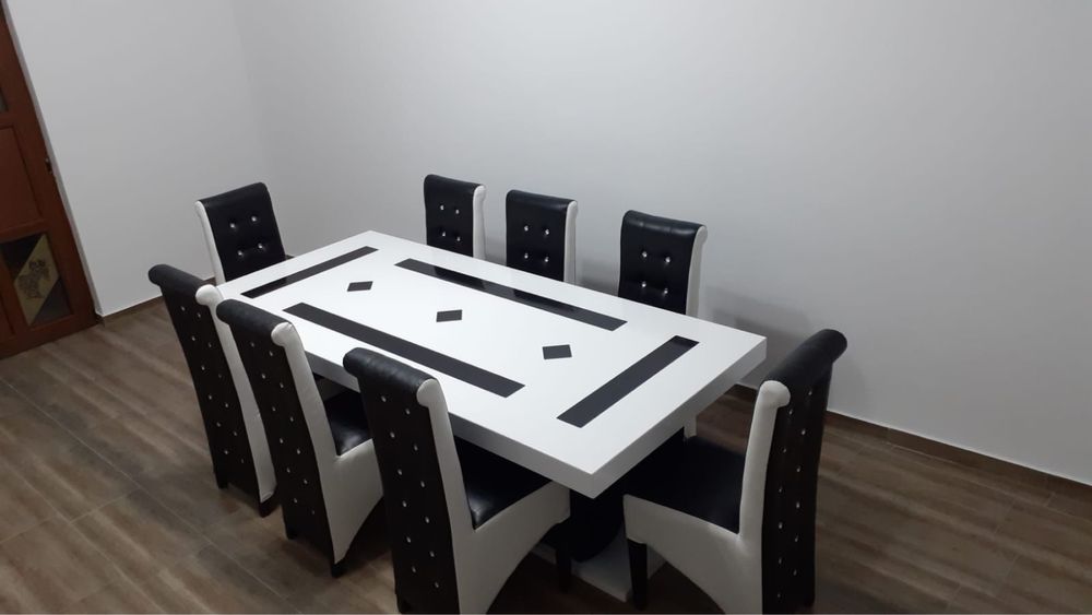 Set Masa + scaune 8 persoane