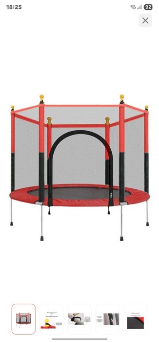 Продам батут состояние новое размер 130.0 см