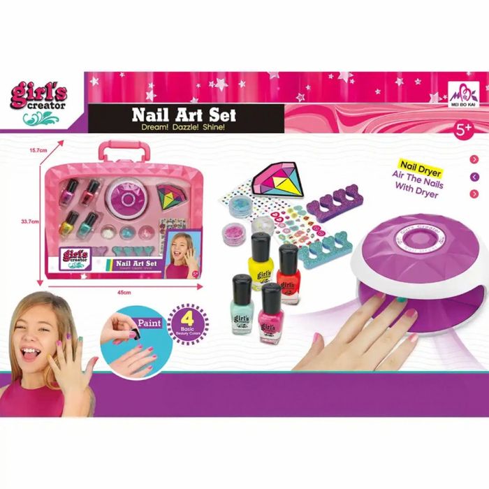 Детски преносим комплект за нокти – 5+ години