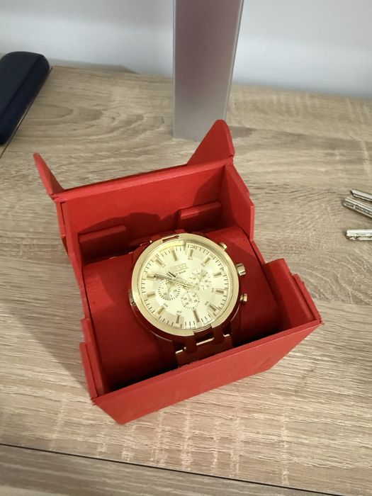 Ceas Diesel Cronograph Gold