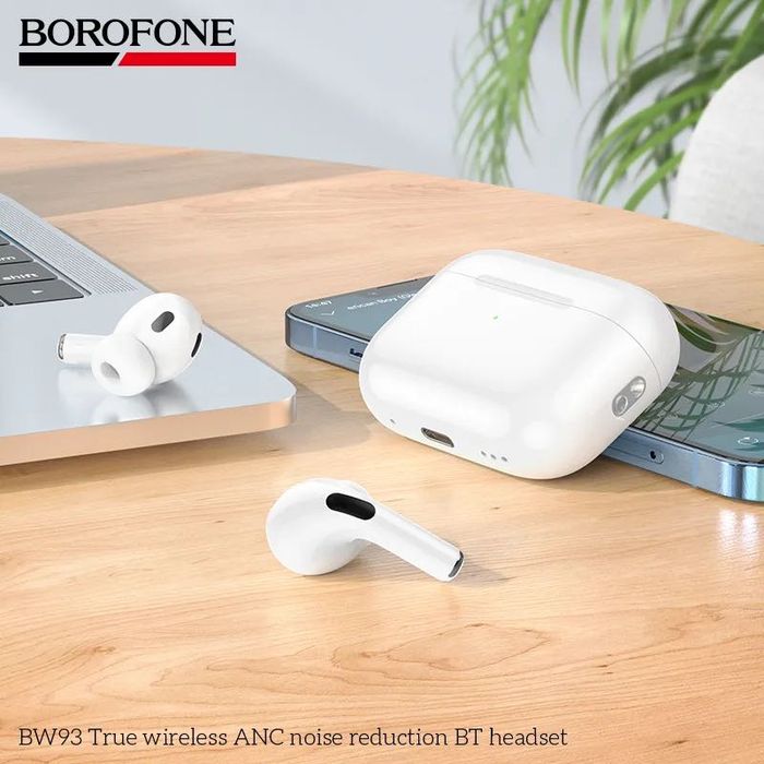 BOROFONE BW93 AirPods Pro ANC шумоподавление Bluetooth 5.4