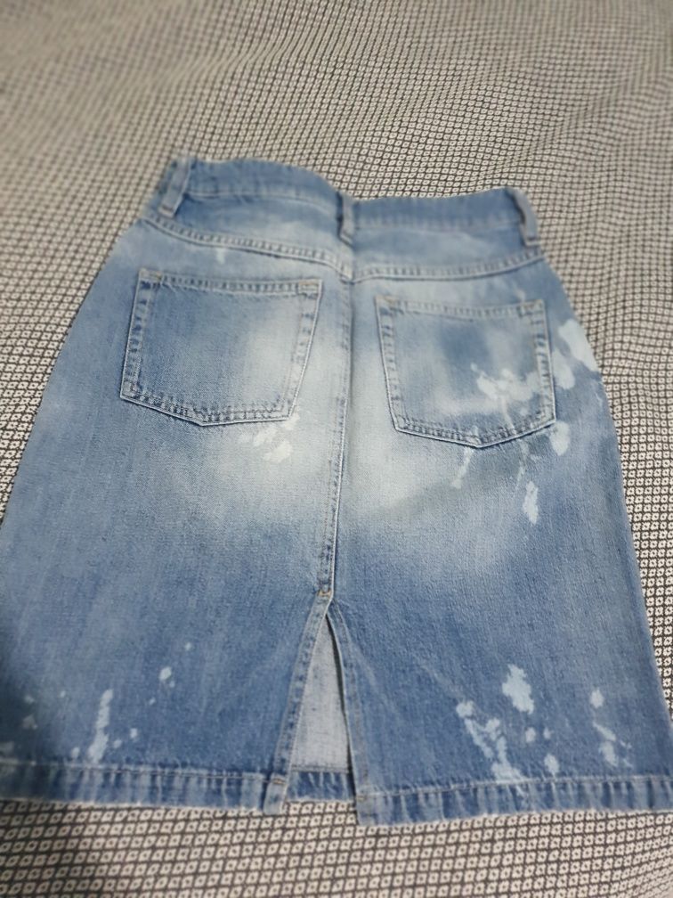 Fusta blugi Isko denim