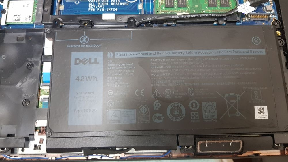Baterie laptop Dell Latitude 5490 68Wh 42Wh  5520 58wh type 07KRV