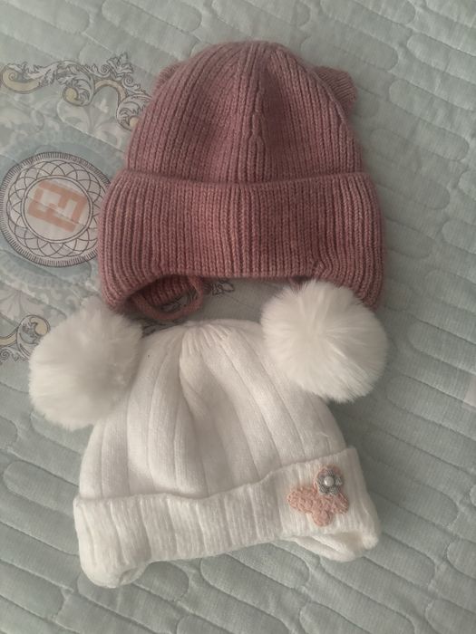 Зимние шапки для малышей