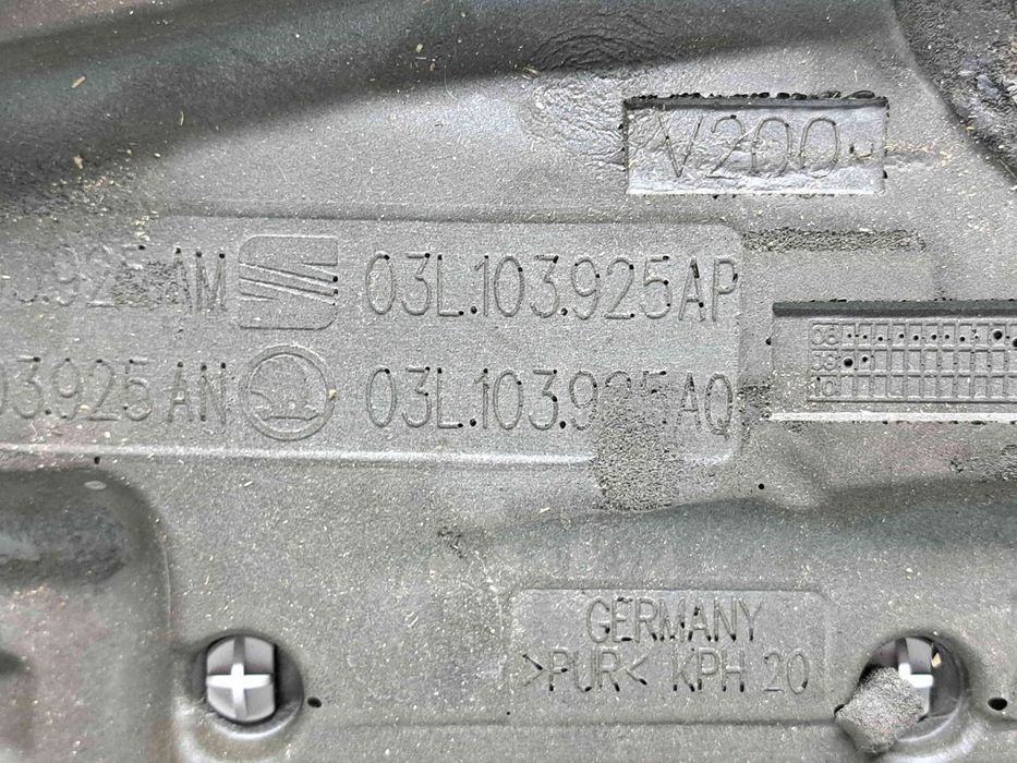 Capac motor  Skoda Octavia 2 (1Z3) [Fabr 2004-2013] 03L103925AP 2.0 TD