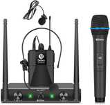 D Debra Audio AU200 Pro UHF 2-канална безжична микрофонна система