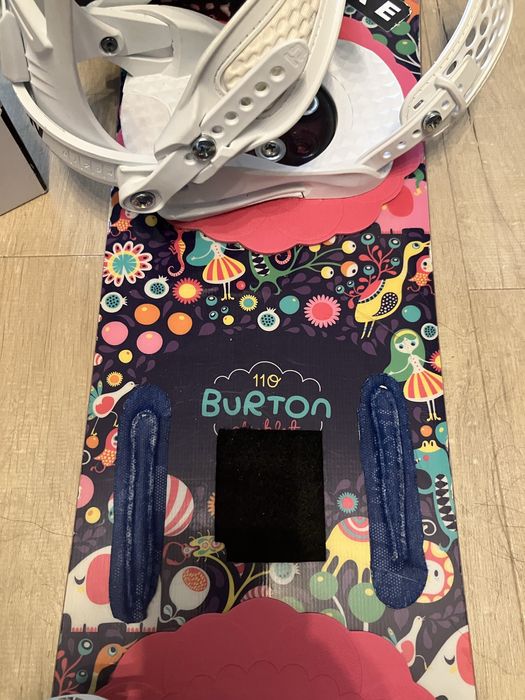 Placa snowboard Burton Chicklet + Boots Burton BOA + Casca + Ochelari