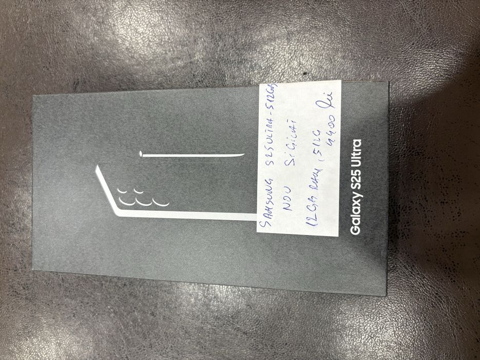 Samsung S25 Ultra, 512GB, Sigilat.