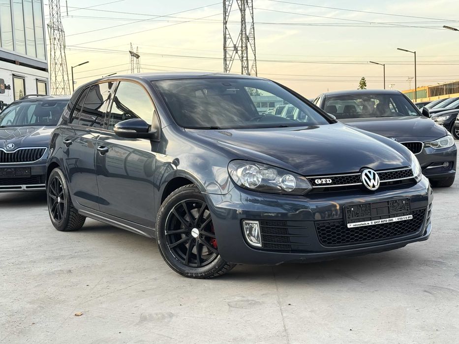 VW Golf VI GTD 2.0tdi 170cp/Garantie/Automat/Navi/RateAuto |Avans0