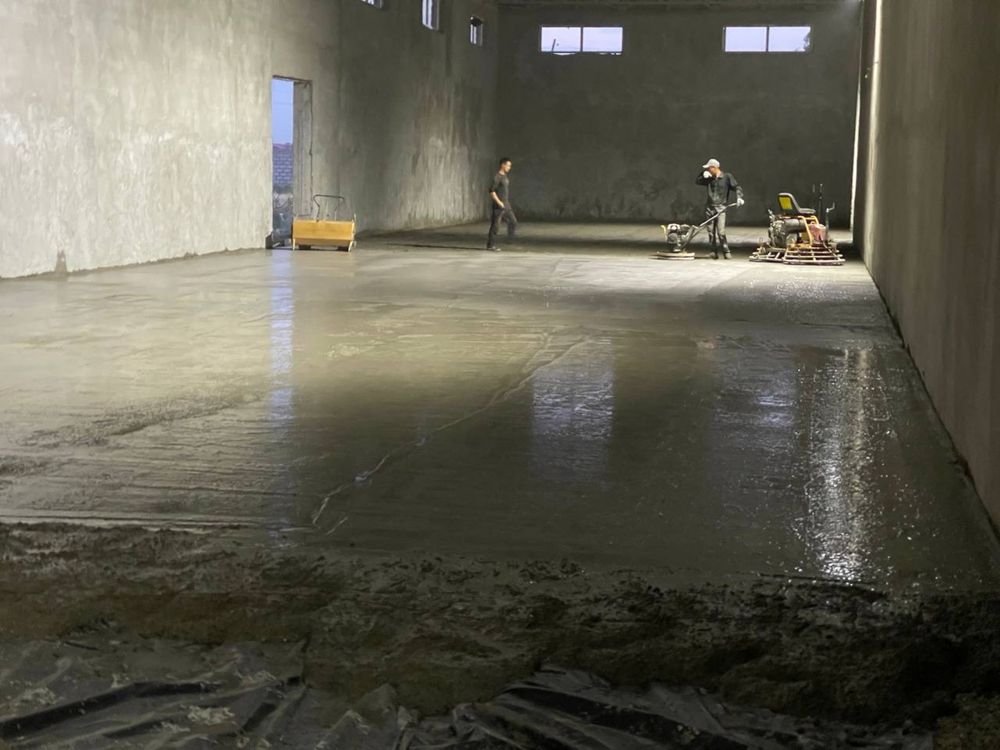 Стяжка топинг бетонные полы