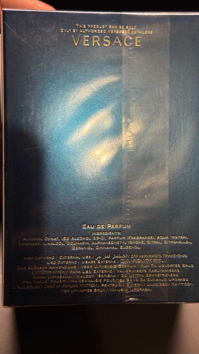 Versace Eros Eau De Parfum 100 ml nou, original pentru bărbați