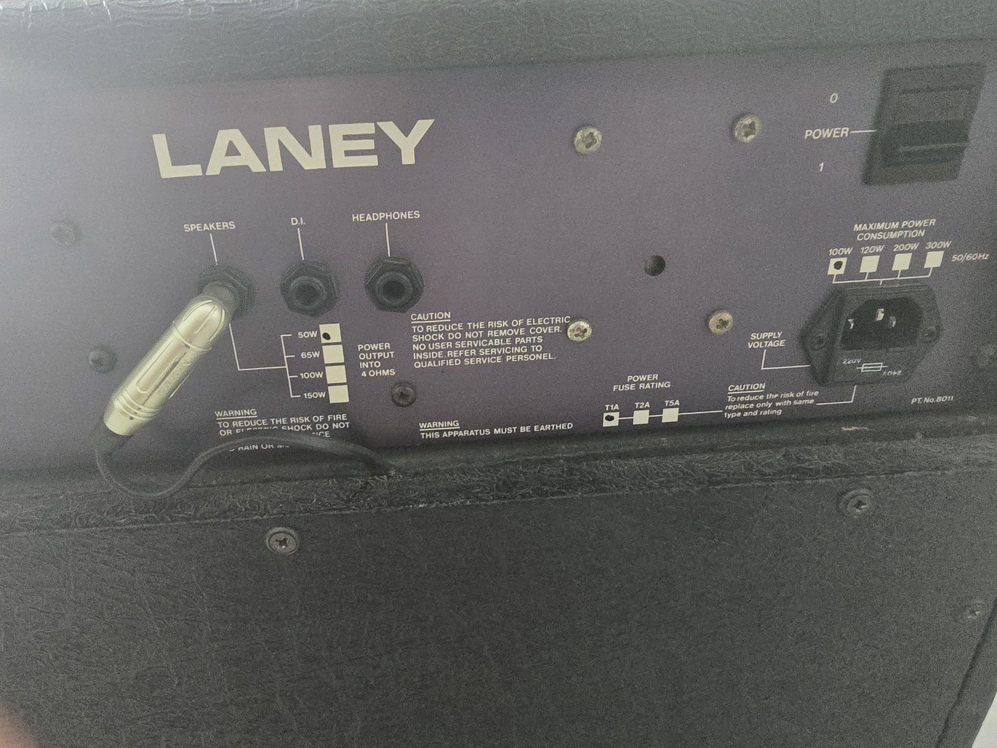 Усилвател за бас китара Laney Linebacker 50W
