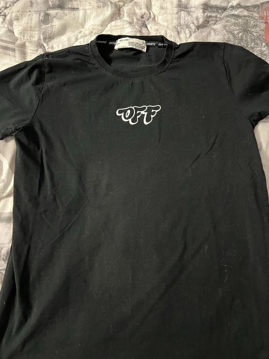 Tricou Off-White folosit dar in stare buna