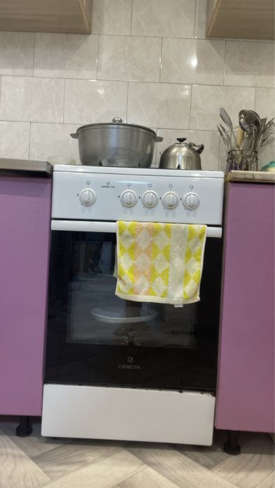 газ плита + балон 20тыс