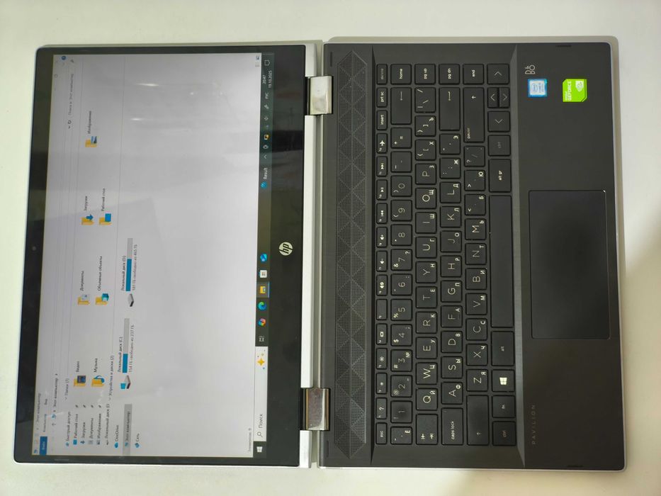 ноутбук с сенсорным экраном hp pavilion x360 convertible 14-cd0026ur