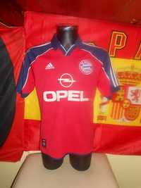 tricou bayern munchen elber #9 adidas  marimea M de colectie