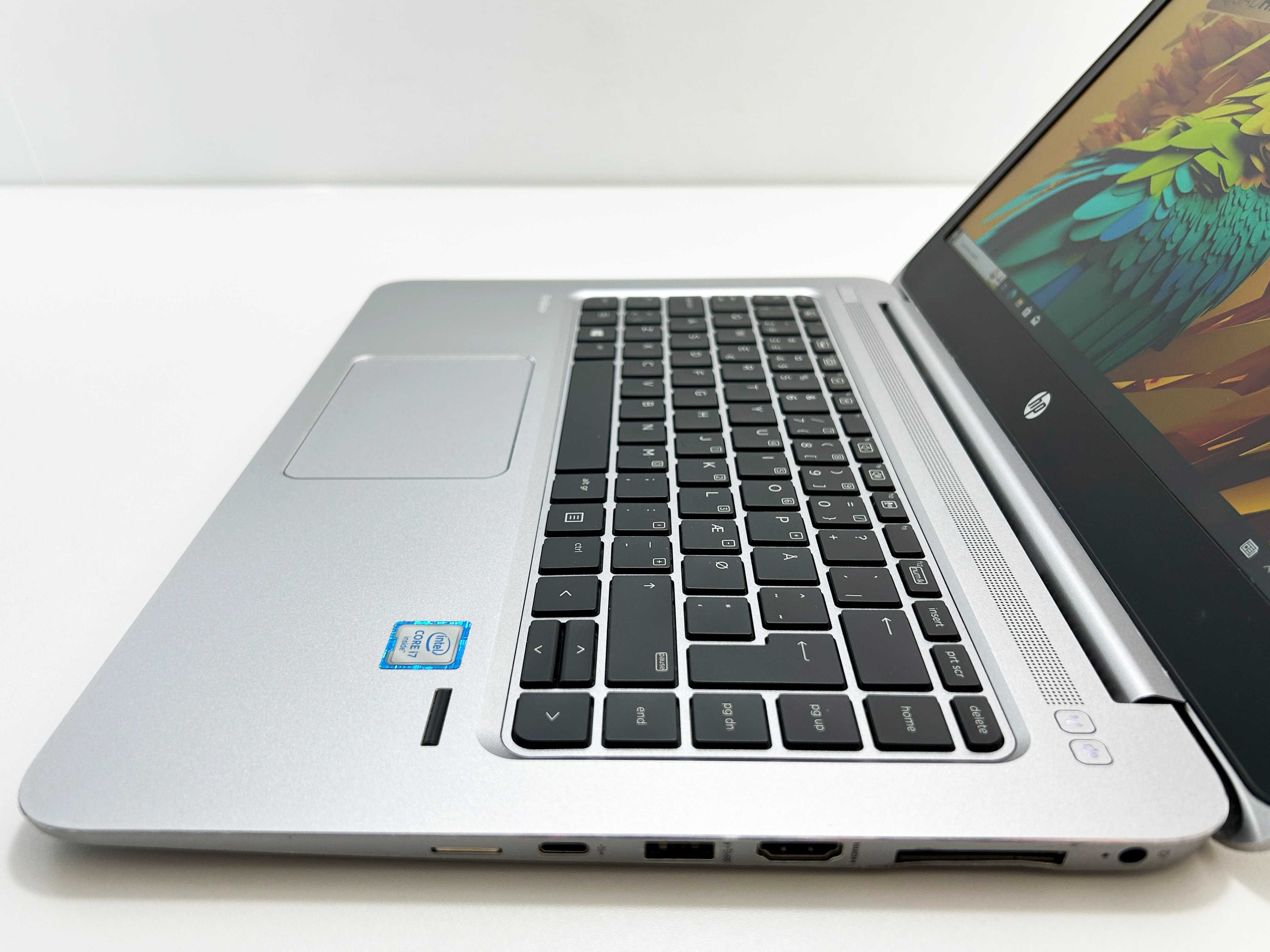 Laptop HP EliteBook i7 gen 7th Ecran 2K ultraportabil metalic CA NOU