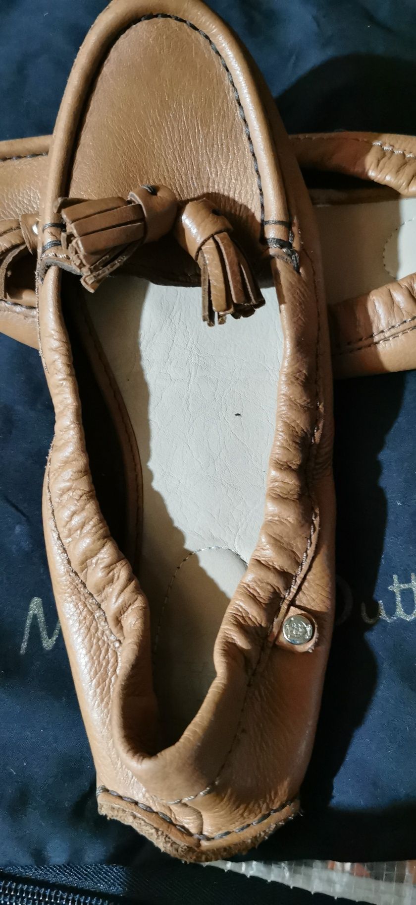 Mocasini piele Massimo dutti